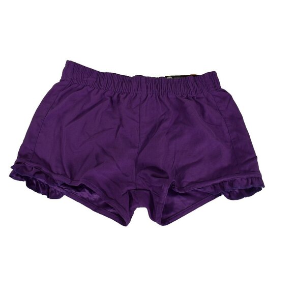 ORageous Girls Large Bright Violet Solid Board Shorts New with tags - Picture 1 of 3